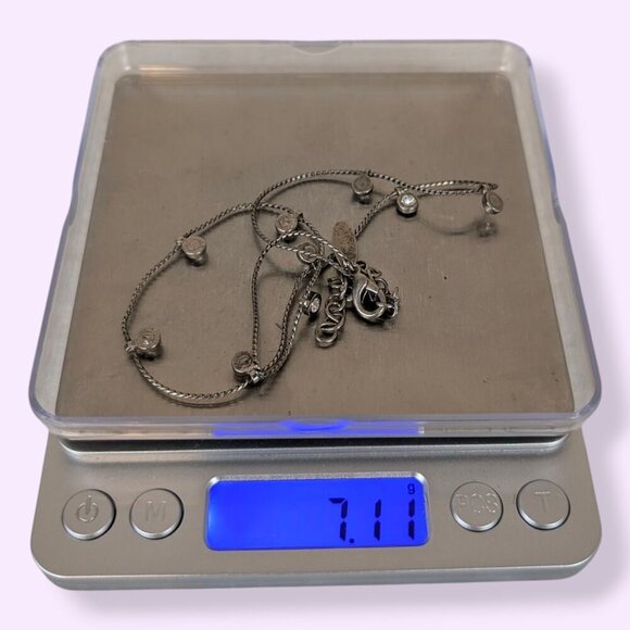 NY&Co Dangling Rhinestone Necklace - Picture 6 of 6